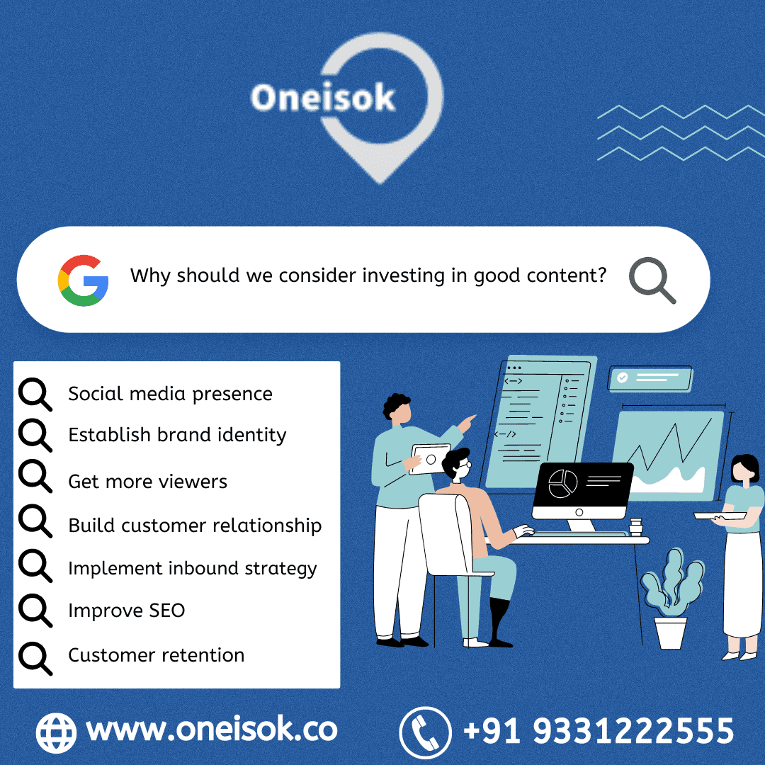Why should we consider investing in good content