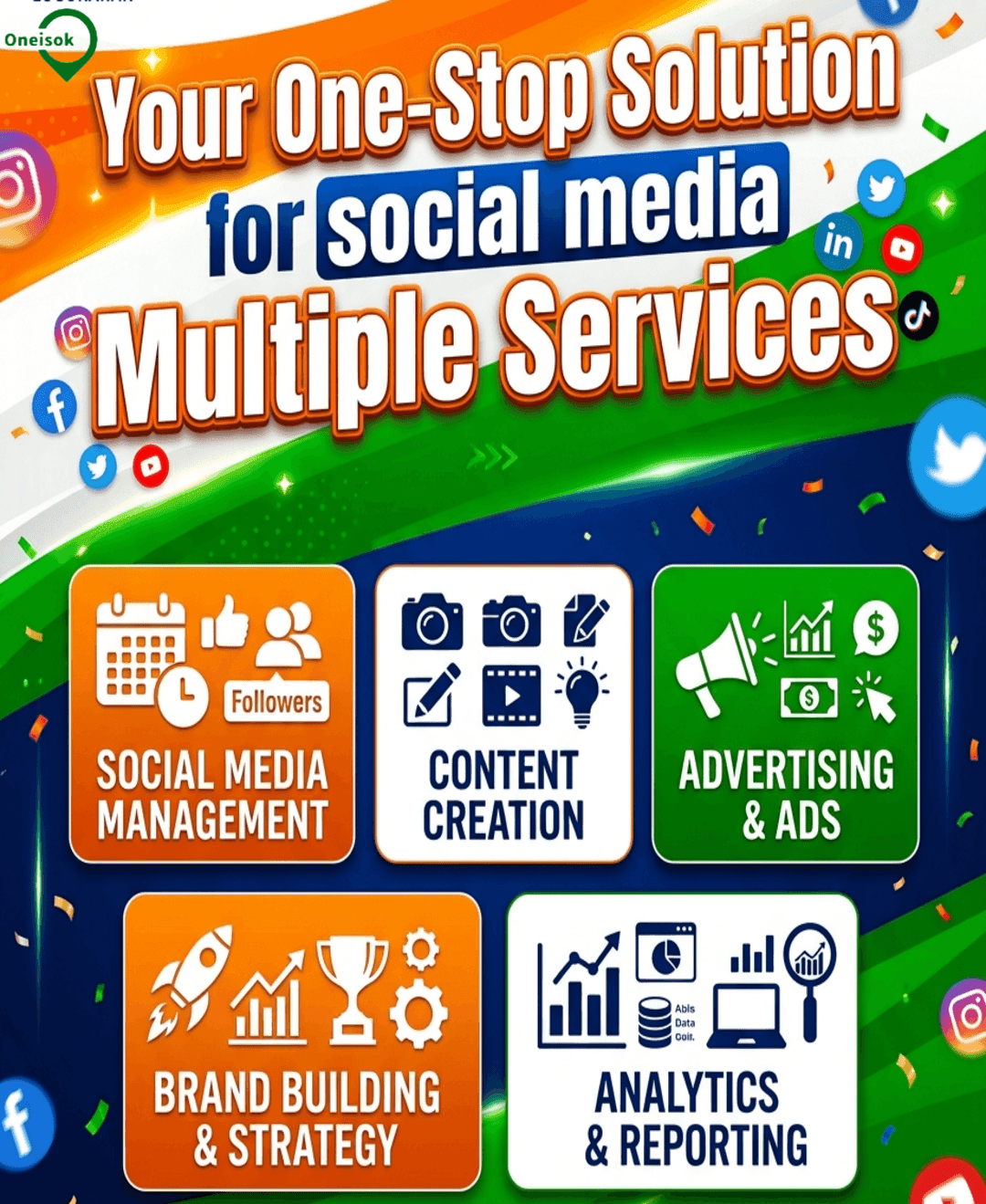 Your One-Stop Solution for Social Media Multiple Services